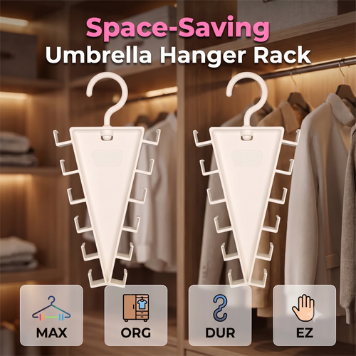 🔥LAST DAY - BUY 4 GET 8 FREE 🎁 Multi-Functional V-Shaped Double Sided Hanger Storage Rack