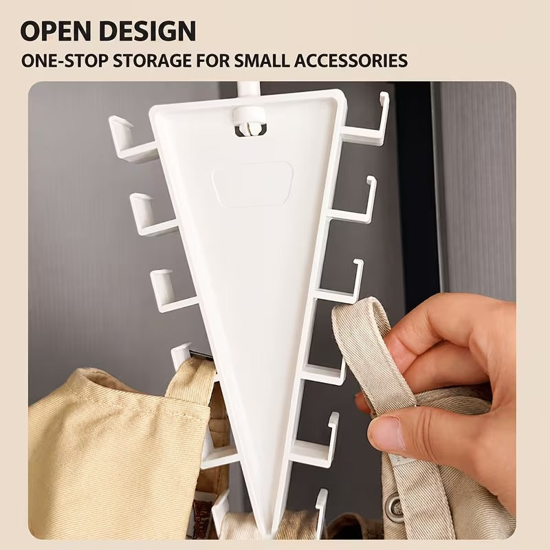 🔥LAST DAY - BUY 4 GET 8 FREE 🎁 Multi-Functional V-Shaped Double Sided Hanger Storage Rack