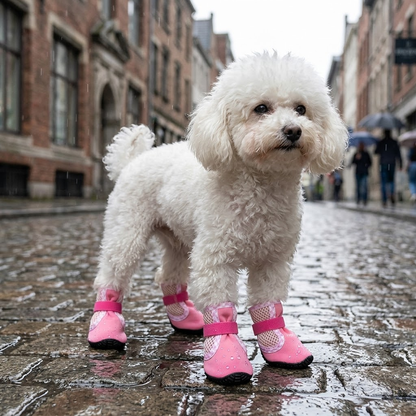 Breathable Anti-Slip Pet Mesh Shoes