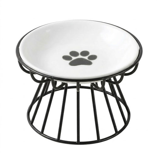 Neck Protection Anti-Tip Pet Bowl Set